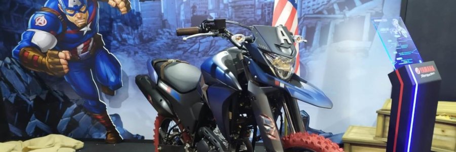 Yamaha faz parceria com Marvel e mostra motos customizadas inspiradas nos heróis